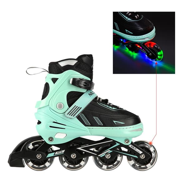 Mint LED rulleskøjter, størrelse L (39-42)