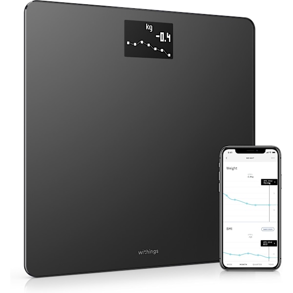 Withings Body - personlig vægt, sort