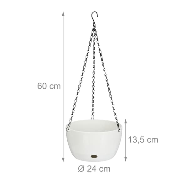 2 roikkuvaa koria vesisäiliöillä - L