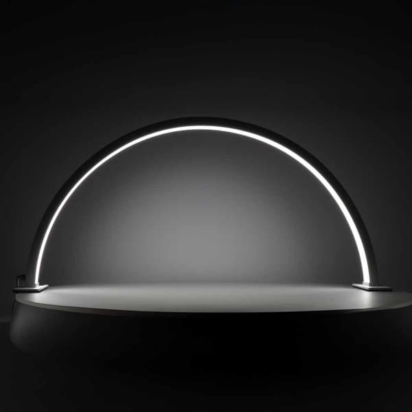 LED-skrivebordslampe til manicure – skyggefri, hvid