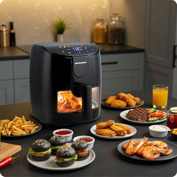 Luftfritös Berdsen BD-658 svart