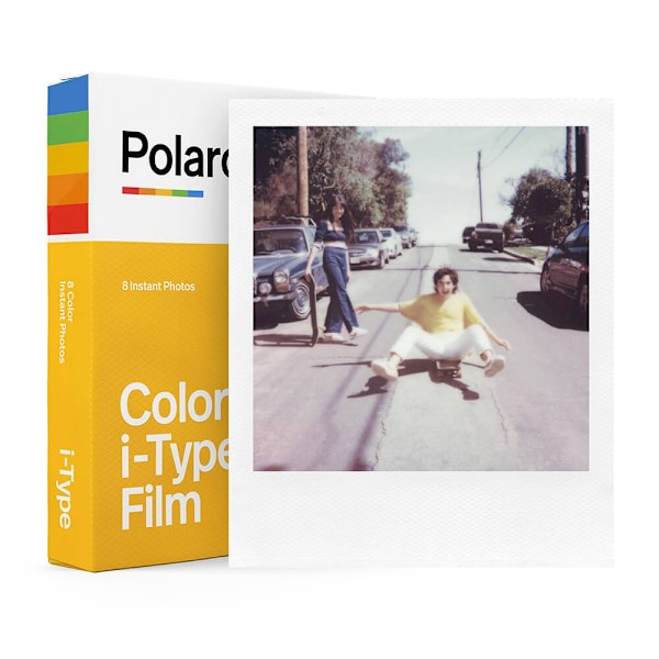 POLAROID Color Film for i-Type White Frame