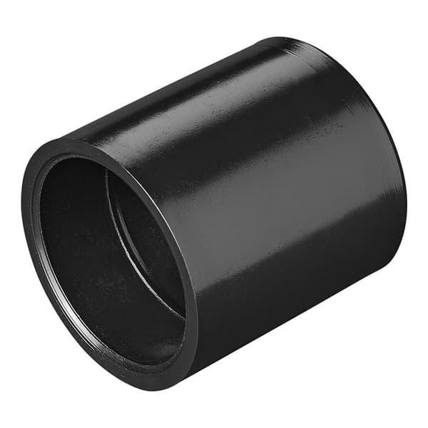 Spildevandsrørreduktion Ø28mm til Ø17mm PE Sort