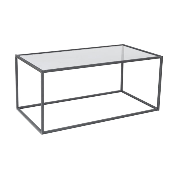 Soffbord Lizbon - rökt glas