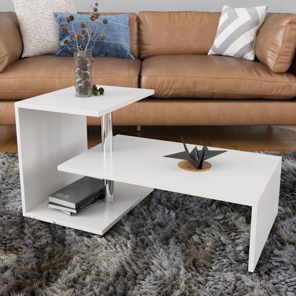 Soffbord Dilek - Vit