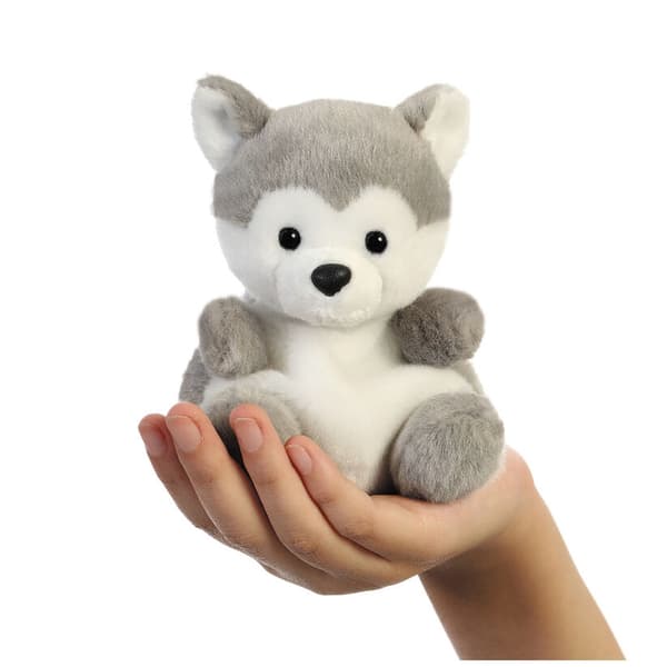Palm Pals Husky plyslegetøj 13 cm