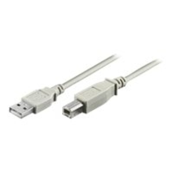 MicroConnect - USB-kabel - USB (hane) till USB typ B (hane) - 3 m