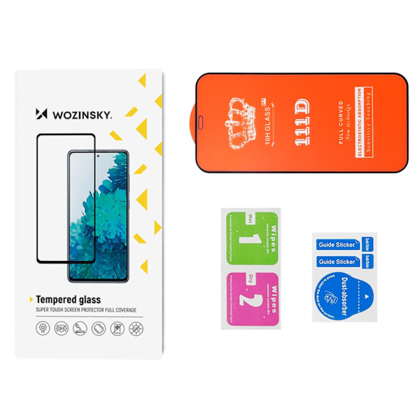 9H karkaistu lasi Samsung Galaxy S24+:n koko näytölle
