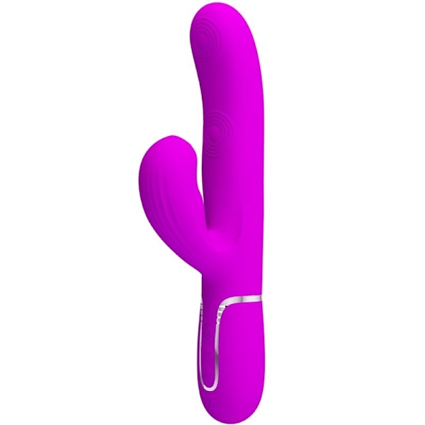 Pretty Love - Perlita Multifunktion 3 I 1 G-Spot Vibrator Violet
