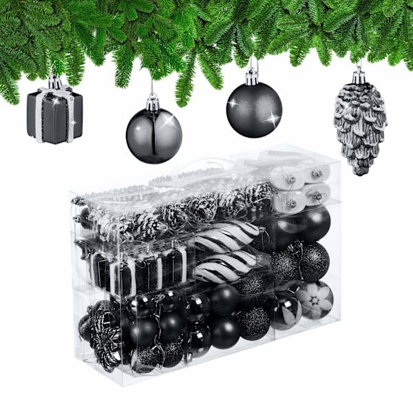 Julgransprydnader, set, 72 delar