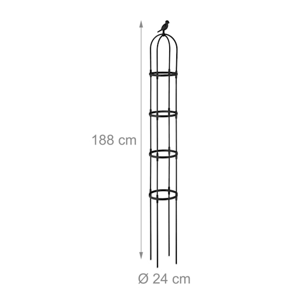Trellis 188 cm sæt af 2