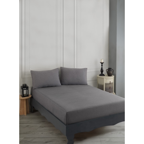 Double Sheet Set Road Potlu - musta