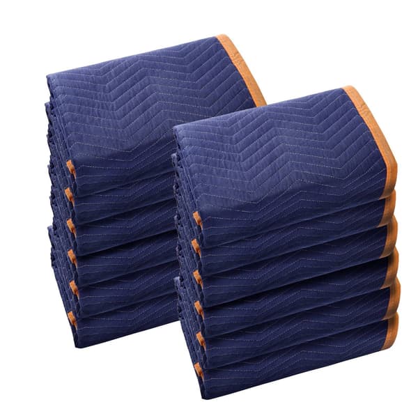Kraftiga flyttfiltar, 80 x 72 tum, 12-pack