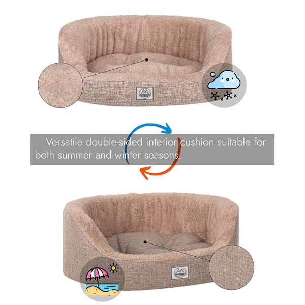 Pet Bed Tobby Dog M - Beige