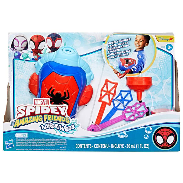 Spider-Man-roolileikki Bubble Slinger -lelu lapsille