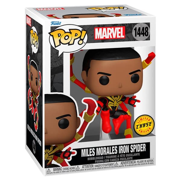 POP-figur Marvel Miles Morales Iron Spider Chase