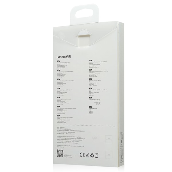 iPhone 13 Pro Max Simple Series Case läpinäkyvä geelikotelo