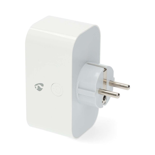 SmartLife Smart Plug | Wi-Fi | IP21 | Effektmåler | 3680 W | Type F (CEE 7/7) | 0 - 55 °C | Android™ / IOS | Hvid | 1 stk.