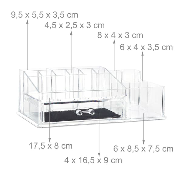 16-fack Make-Up Organizer