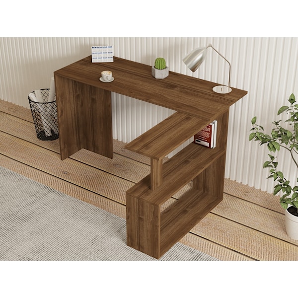 Study Desk Cayko - Valnød