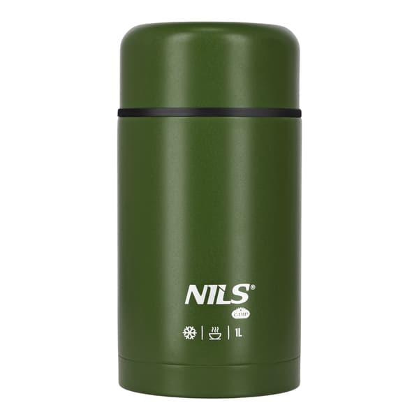 Lounastermos 1000 ml, vihreä, eristetty pullo