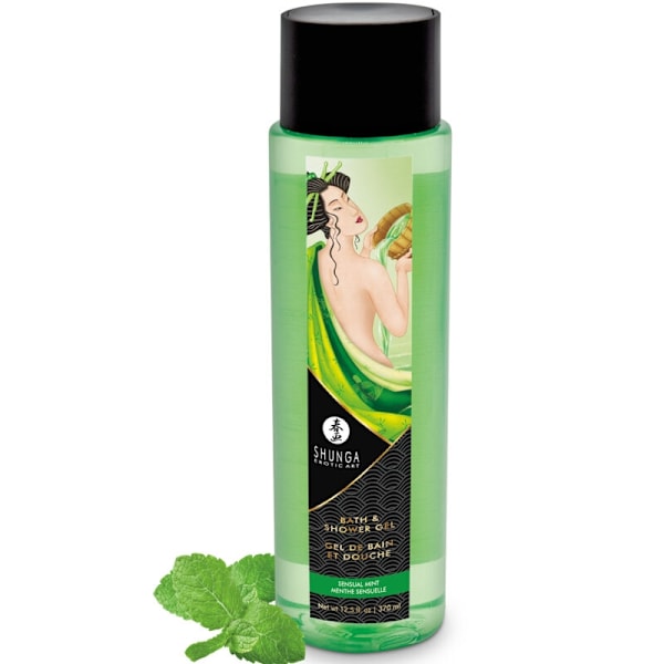 Shunga - Bath & Shower Gel Sensuel Mint 370 Ml