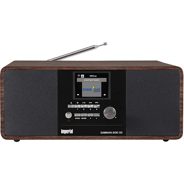 DABMAN i200 CD Multifunktionsradio DAB+ / FM / Internet / Bluetooth Trælook