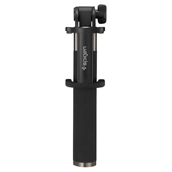 Højkvalitets teleskopisk Selfie stick 18-77cm sort