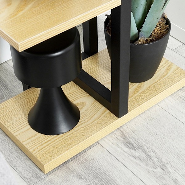 Blomsterstander i metal, 5 steder, industriel stil