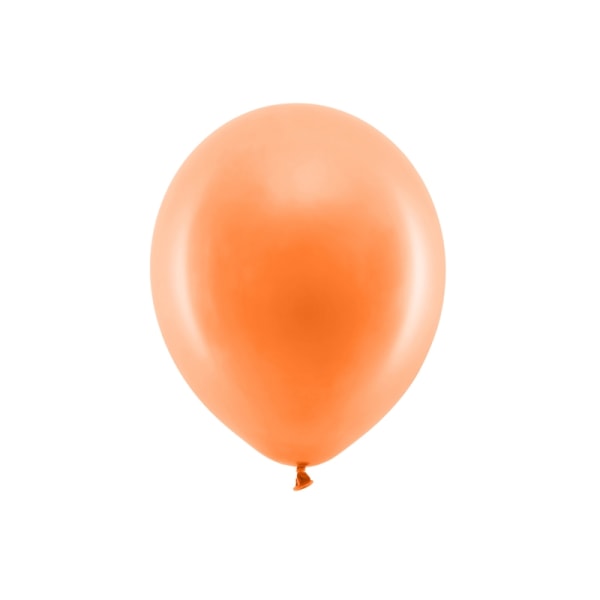 Regnbueballoner 30 cm pastel, orange (1 pkt / 100 stk.)