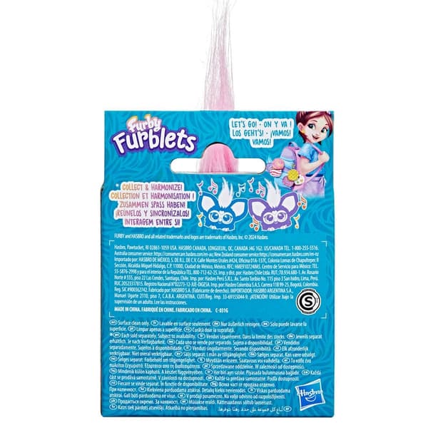 Furby Mini Interactive Toy med ljud och rörelsefunktioner
