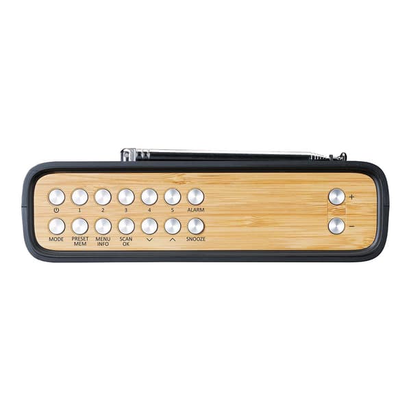 Bærbar DAB+ radio med Bluetooth, 2,4" skærm, sort