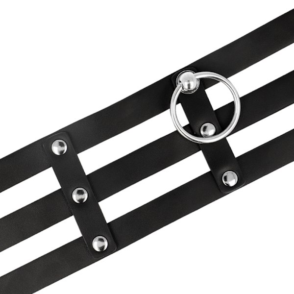 Coquette Chic Desire - Vegansk läderchoker i fetischstil