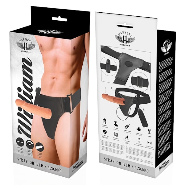 Valjaat Attraction - Willian Hollow Rnes vibraattorilla 17 cm -O- 4,5 cm