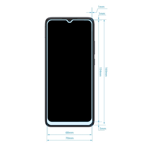 Crong 7D Nano Flexible Glass – täysin peittävä hybridi-näytönsuo