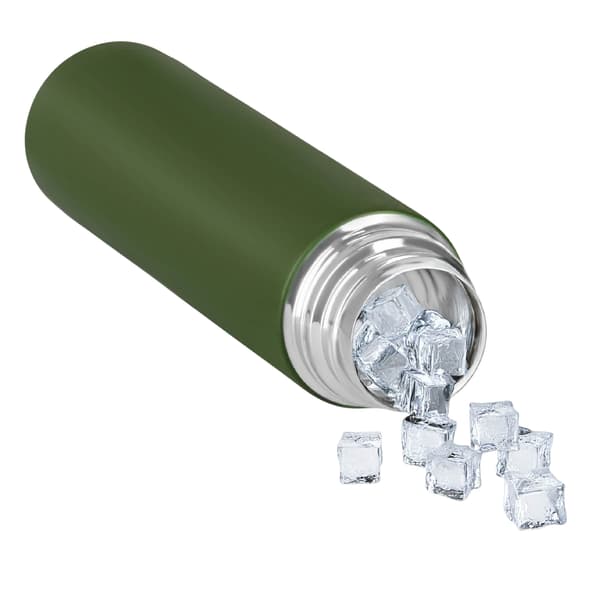 Termos 1000 ml grön – isolerad reseflaska