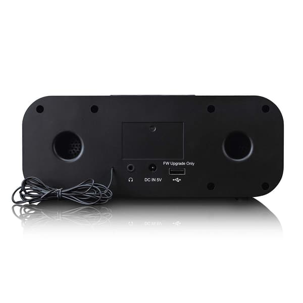 Stereo-internetradio, jossa DAB+, FM, Bluetooth ja värinäyttö