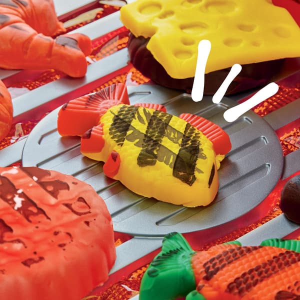 Play-Doh Sizzlin' Grill -leikkisetti ja 17 tarviketta