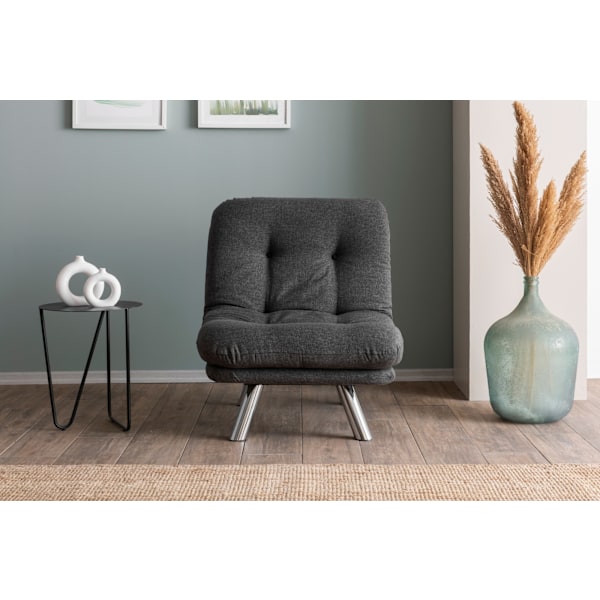 1-sits bäddsoffa Misa Small Solo - Mörkgrå
