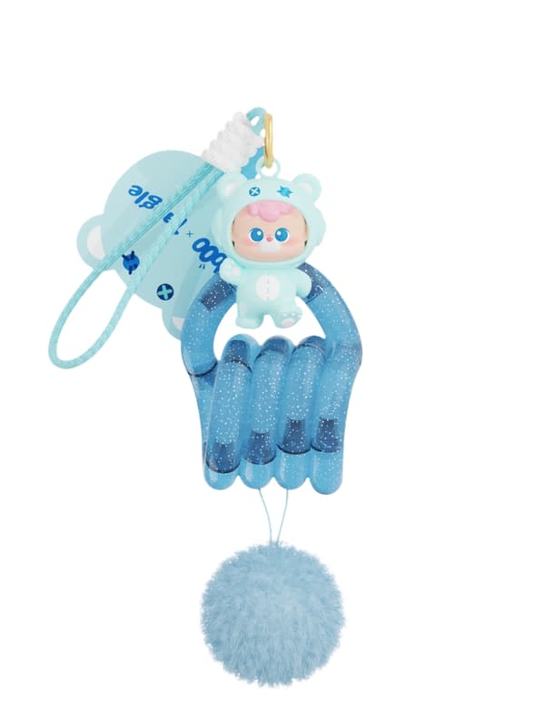 Blind Box Nøglering – Abebe Bjørne Serie