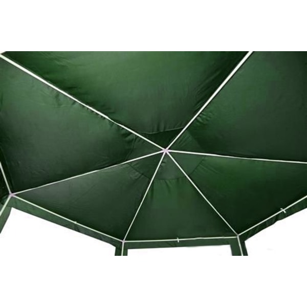 Garden Trade Pavilion Teltta 2x2x2 m Windows Green MultiGardenilla