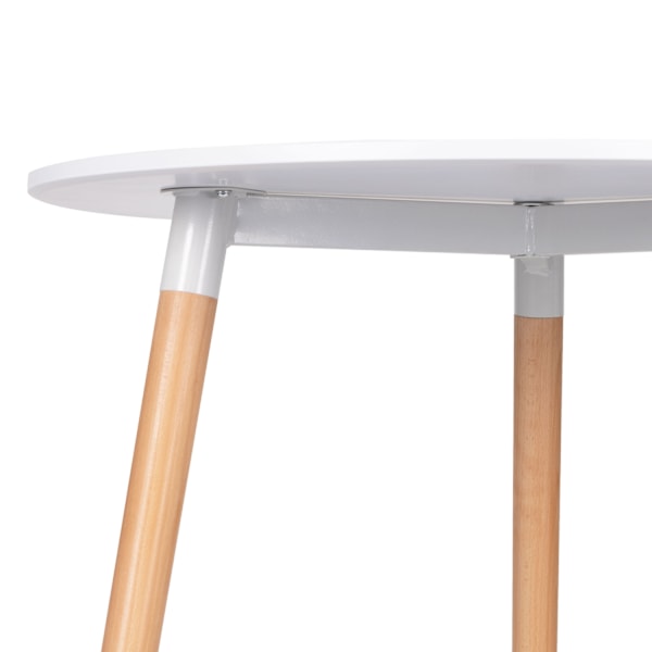 Modernt träbord för köket vardagsrum, 80 cm