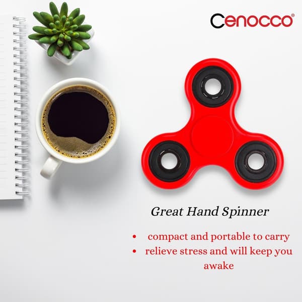 Cenocco 6 aistien Fidget Spinner -lelusarja