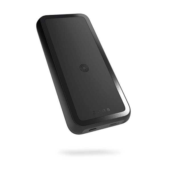 ZENS Magnetic QI Powerbank One Side QI 10000mAh musta