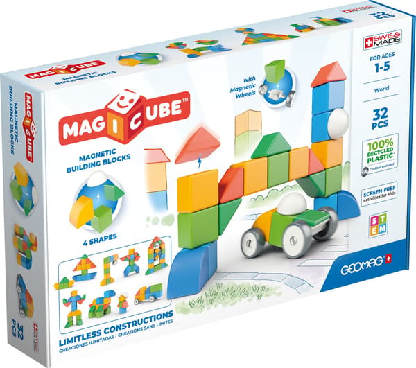 Geomag Magicube 4 Shapes 32 Kpl