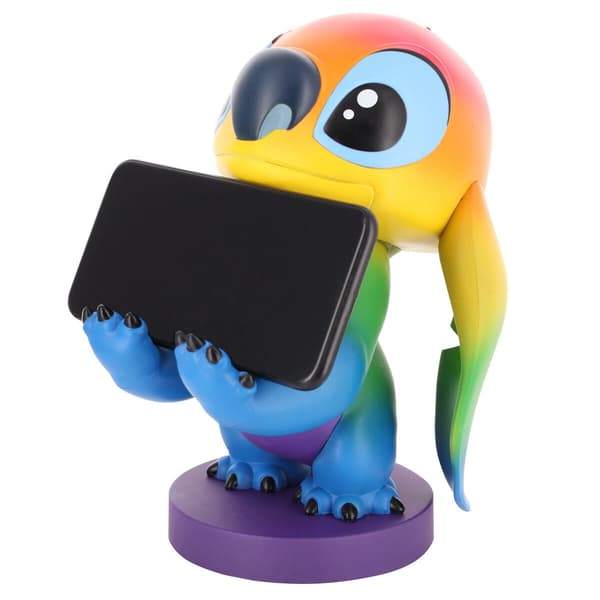 Stitch Rainbow Figuurin kiinnitysteline, 20 cm kaapeli