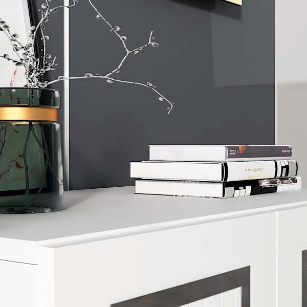 Konsol Capri - Vit, Silver