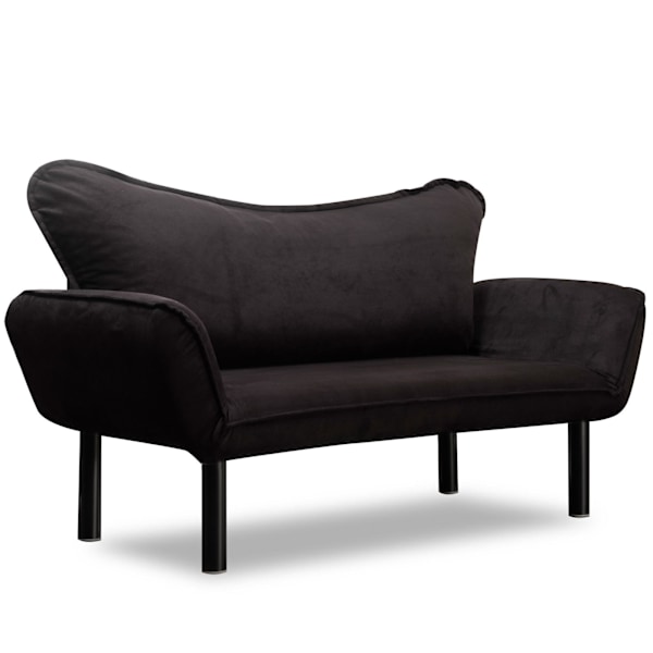 2-sæders sovesofa Chatto - Sort