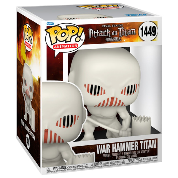 POP-figuuri Super Attack on Titan War Hammer Titan 15cm