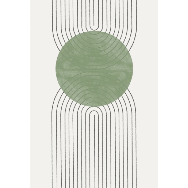 Green Moon No2. - 21x30 cm